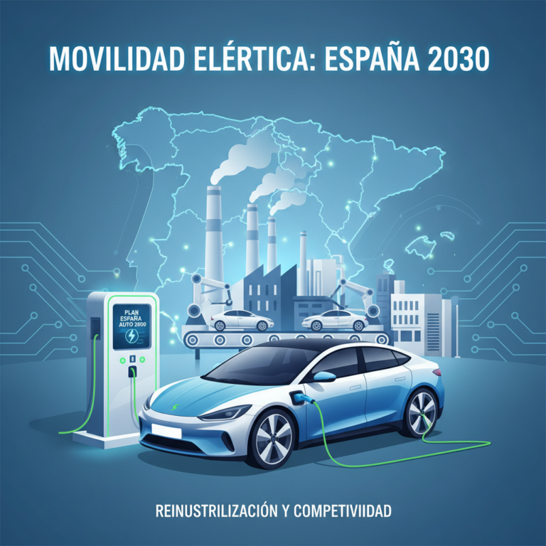 Plan España Auto 2030: Claves, objetivos y retos para la movilidad eléctrica en España