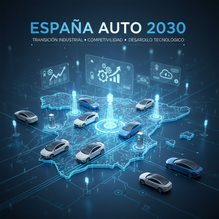 España Auto 2030: Claves del plan para impulsar la electrificación y mantener la competitividad del sector automotriz